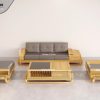 Sofa Baby-G chân đùi gà màu tự nhiên SFĐ-09SN