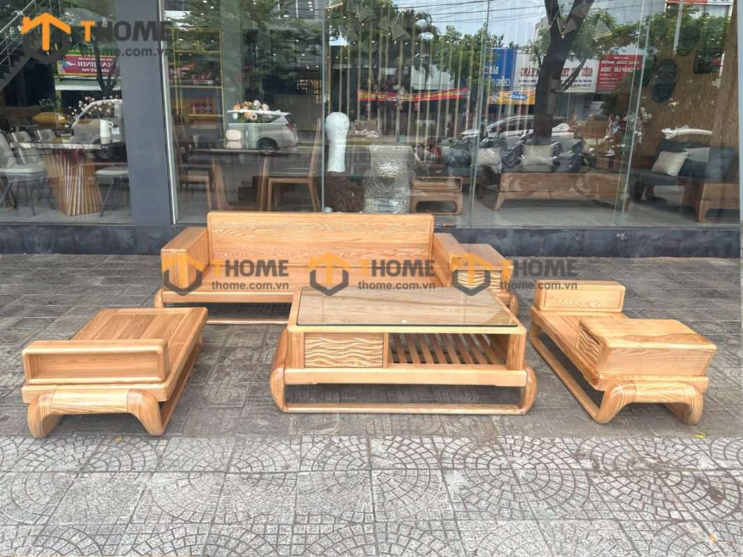 Sofa Baby-G chân đùi gà màu tự nhiên SFĐ-09SN