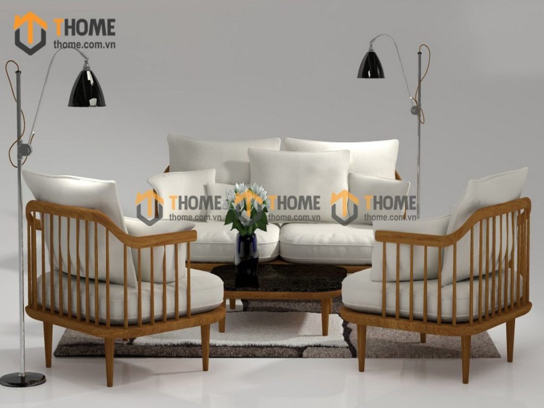 Sofa Fly màu tự nhiên 1.8m SFN-03SN