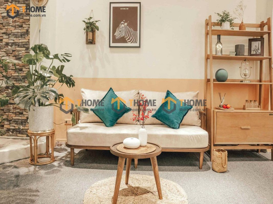 Sofa Fly màu tự nhiên 1.8m SFN-03SN
