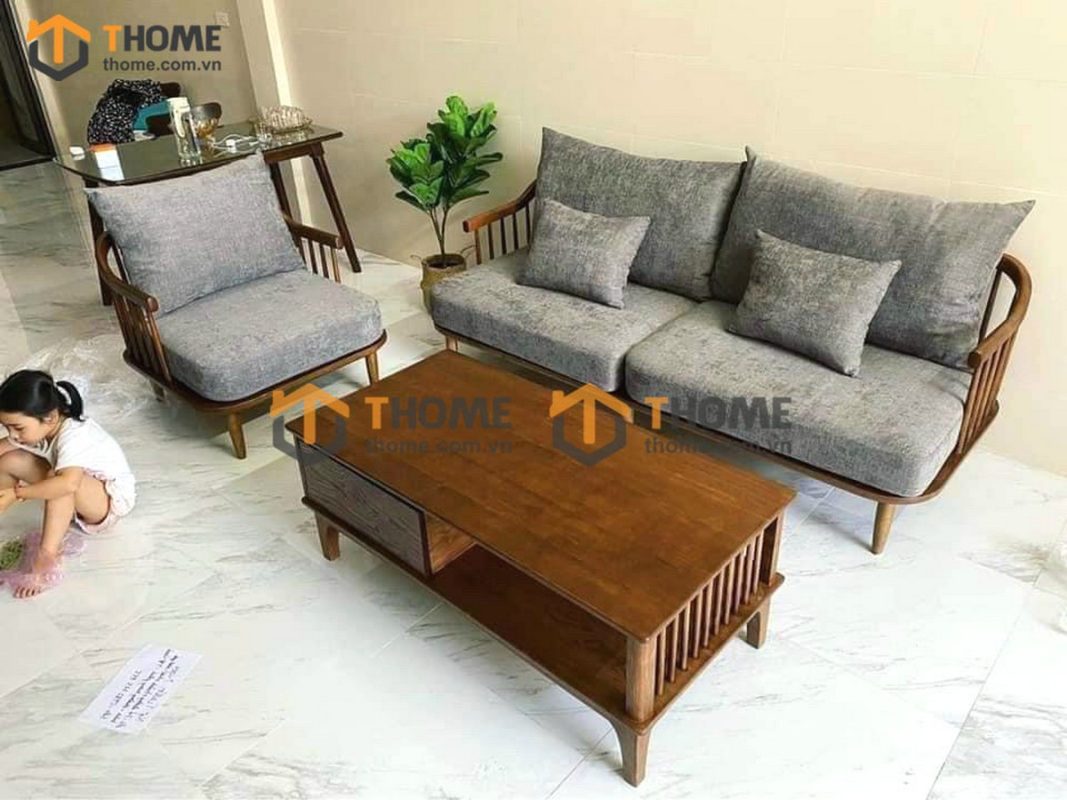 Sofa Fly màu óc chó 1.8m SFN-04SN