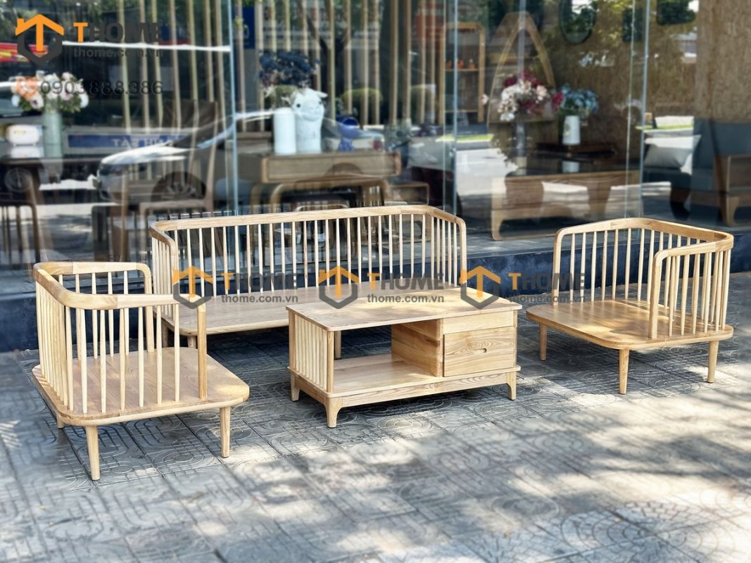 Sofa Fly có tay màu tự nhiên 1.8m SFN-05SN
