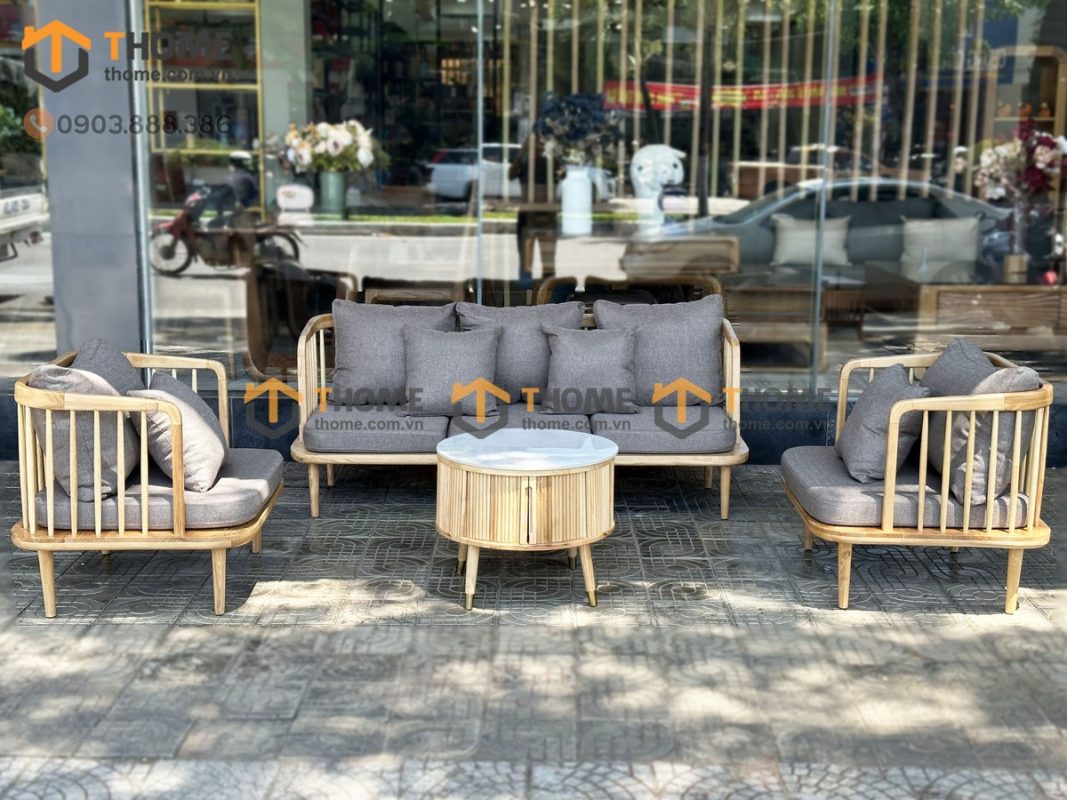 Sofa Fly có tay màu tự nhiên 1.8m SFN-05SN