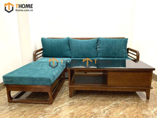 Sofa góc Mango màu óc chó SFT-06SN