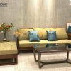 Sofa góc Mango màu óc chó SFT-06SN