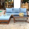 Sofa góc Mango màu óc chó SFT-06SN