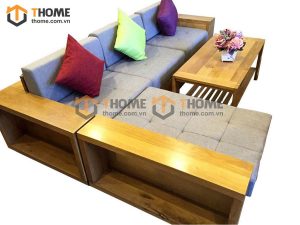 Sofa góc màu tự nhiên 2.6m SFT-03SM
