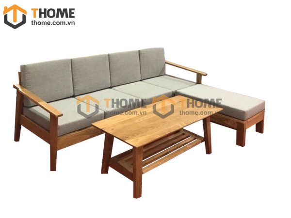 Sofa góc Capri mà tự nhiên 2.3m SFT-09SM