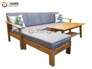 Sofa góc Capri mà tự nhiên 2.3m SFT-09SM