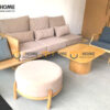 Sofa Hippy Gỗ Sồi Tự Nhiên Màu Tự Nhiên 1.8m SFN-21SN
