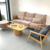 Sofa Hippy Gỗ Sồi Tự Nhiên Màu Tự Nhiên 1.8m SFN-21SN