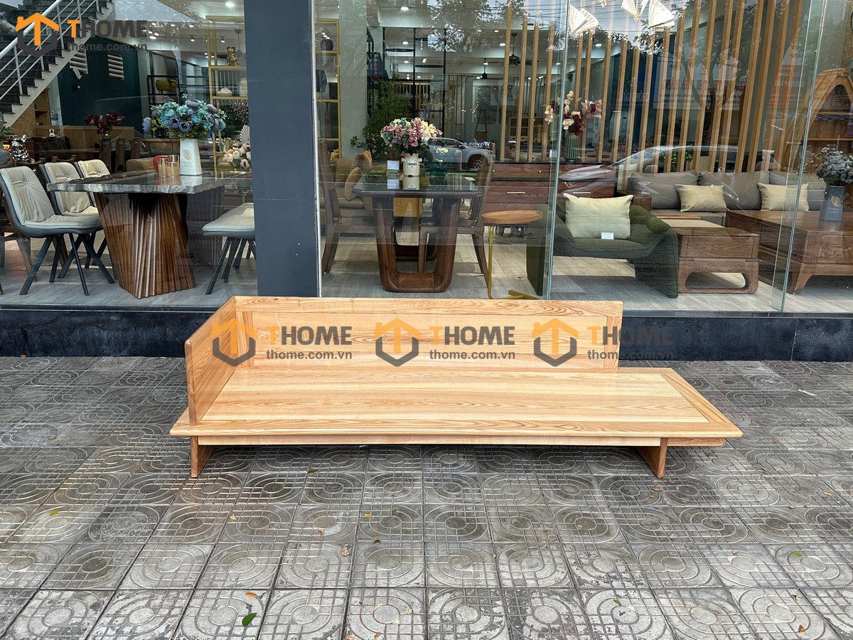 Sofa Hippy Gỗ Sồi Tự Nhiên Màu Tự Nhiên 1.8m SFN-21SN
