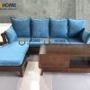 Sofa Jun góc trái màu óc chó 2.4m SFT-12SN