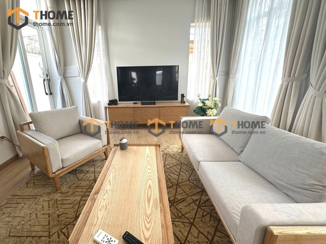 Bộ sofa Kanta màu tự nhiên 2.4m SFT-20SN