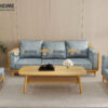 Sofa Kanta Gỗ Sồi Tự Nhiên Màu Tự Nhiên 2.4m SFT-20SN