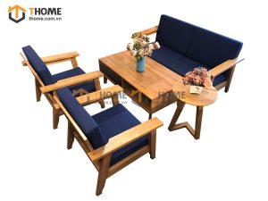 Sofa Nhật tay to màu tự nhiên 1.77m SFT-04SM