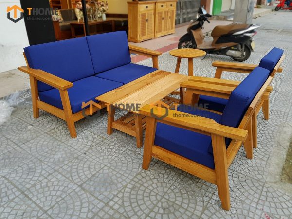 Sofa Nhật tay to màu tự nhiên 1.77m SFT-04SM