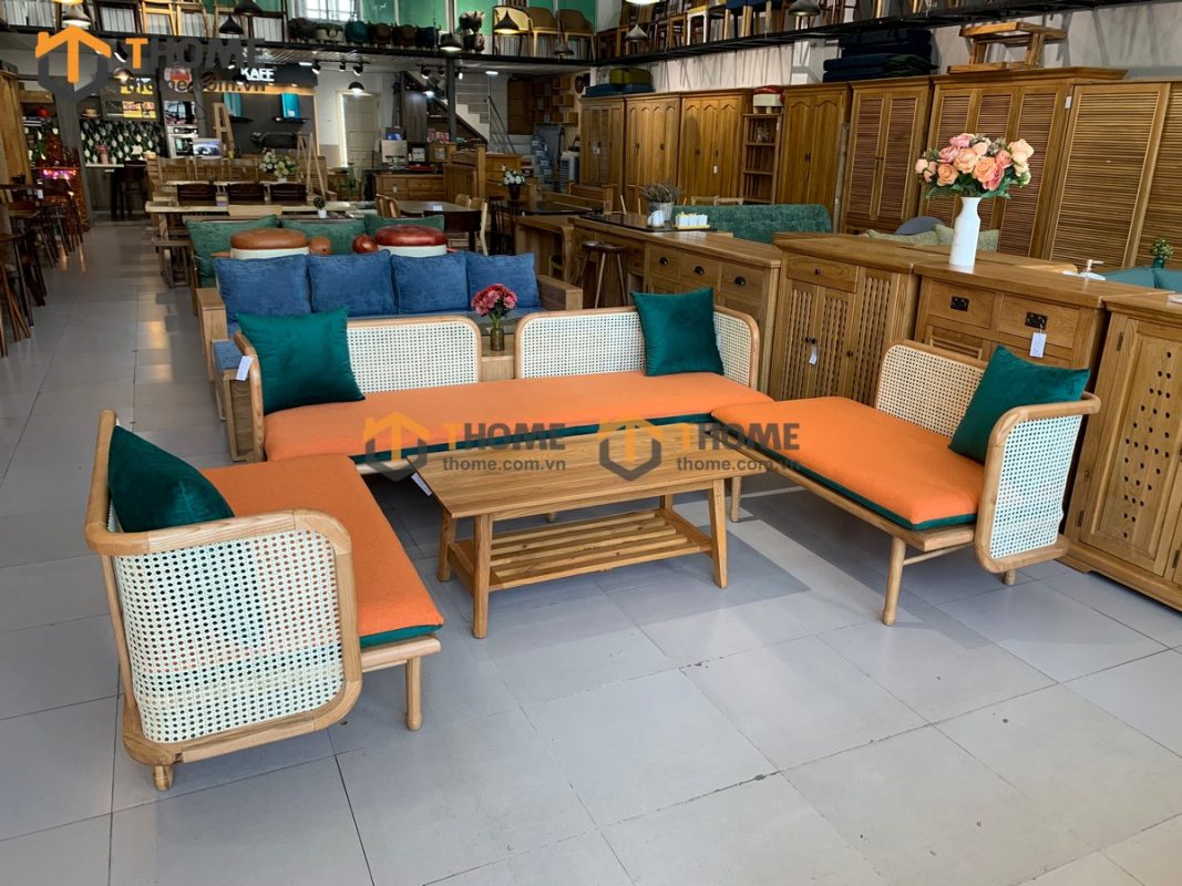 Sofa Mây Retro SFIC-02SN