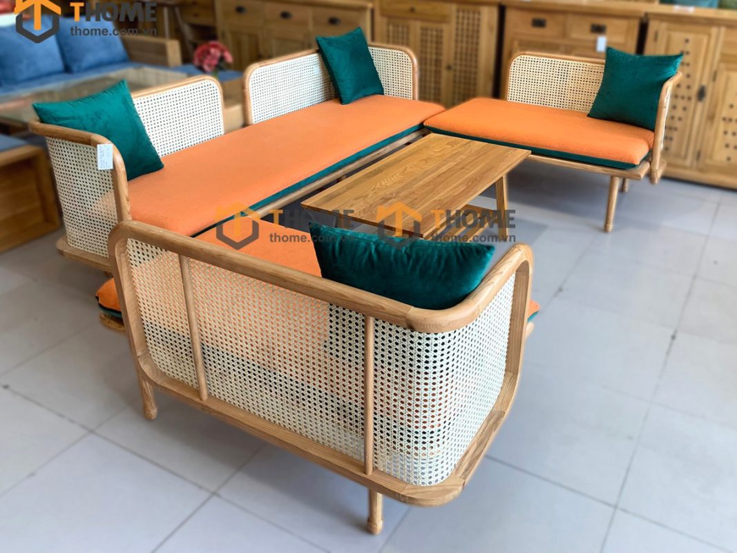 Sofa Mây Retro SFIC-02SN