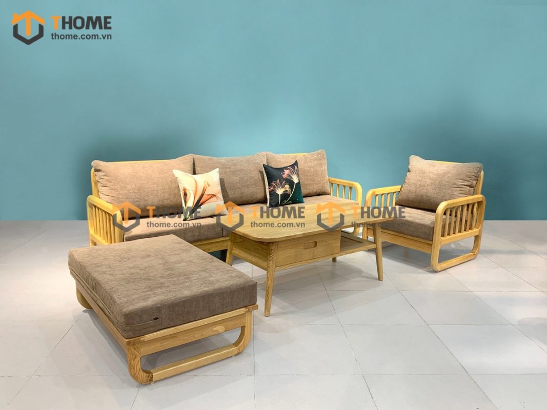 Sofa góc Merci màu tự nhiên SFT-07SN