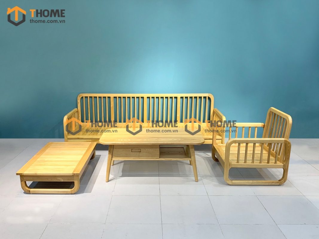 Sofa góc Merci màu tự nhiên SFT-07SN