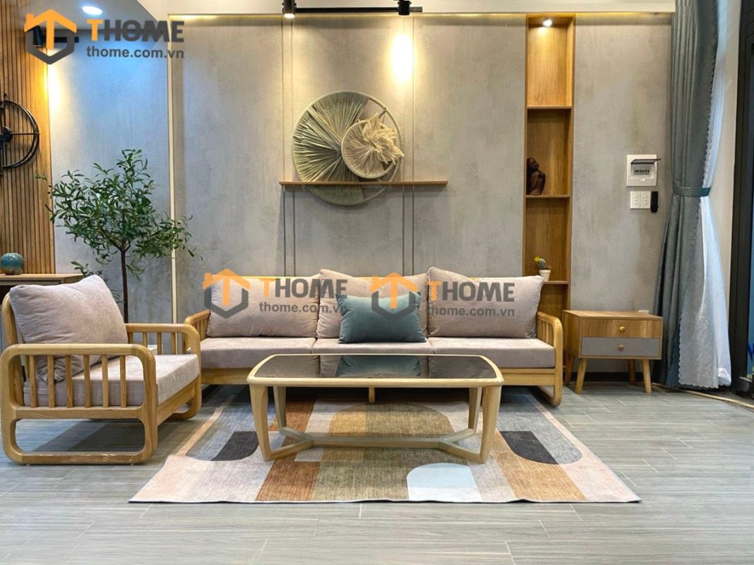 Sofa góc Merci màu tự nhiên SFT-07SN