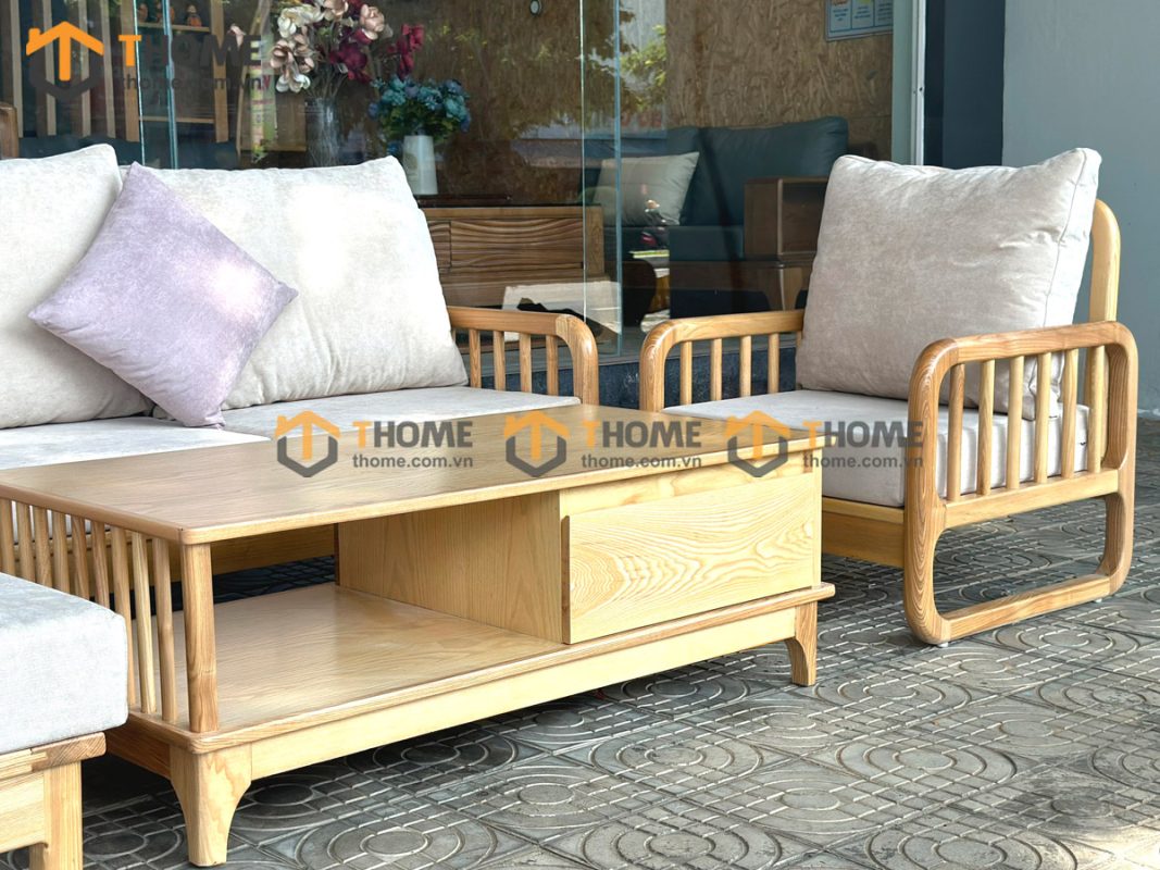 Sofa góc Merci màu tự nhiên SFT-07SN
