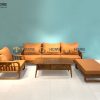 Bộ sofa Merci màu óc chó 2.3m SFT-08SN