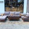 Bộ sofa Merci màu óc chó 2.3m SFT-08SN