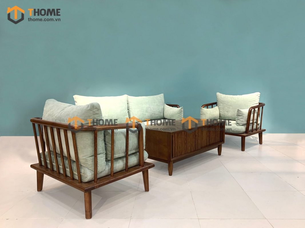 Sofa Polo màu óc chó 2.1m SFT-24SN