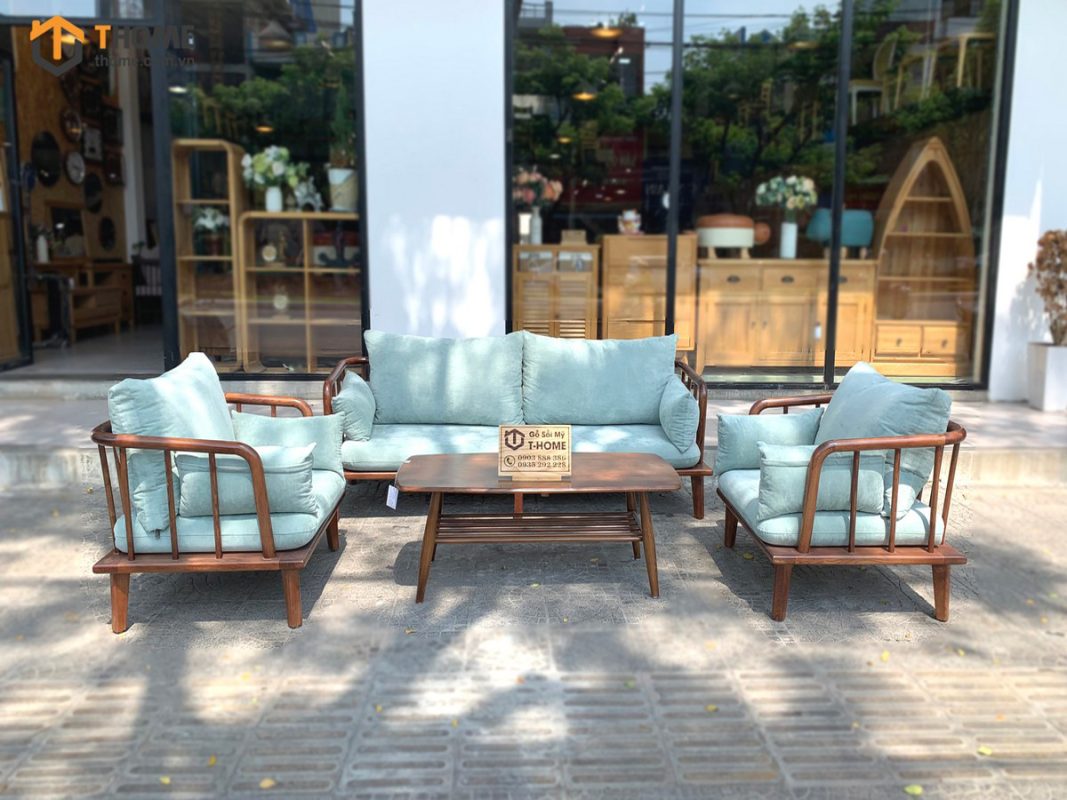 Sofa Polo màu óc chó 2.1m SFT-24SN