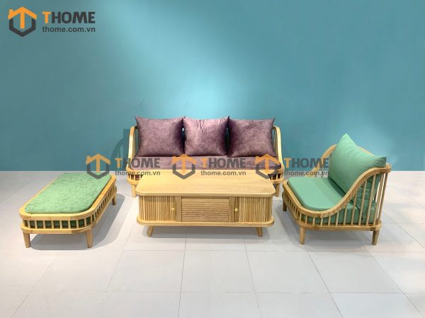 Sofa Quây màu tự nhiên 1.8m SFN-01SN