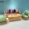 Sofa Quây màu tự nhiên 1.8m SFN-01SN