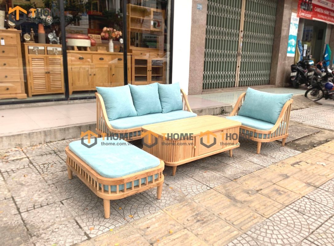 Sofa Quây màu tự nhiên 1.8m SFN-01SN