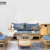 Sofa Quây màu tự nhiên 1.8m SFN-01SN