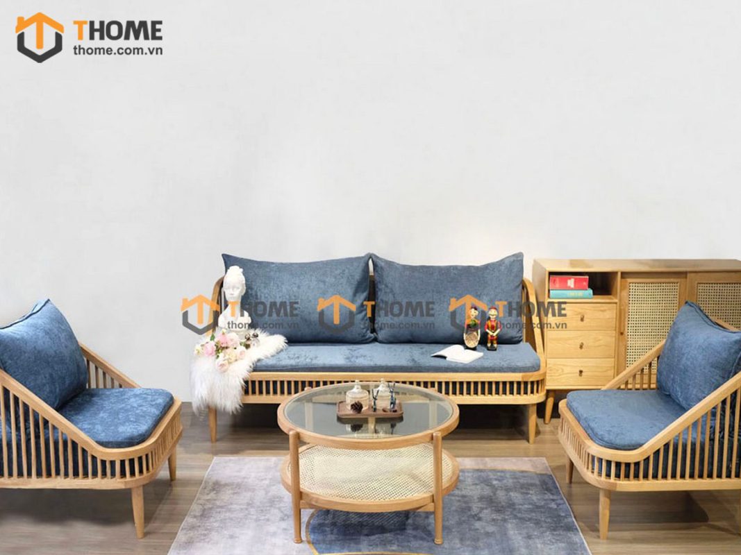 Sofa Quây màu tự nhiên 1.8m SFN-01SN
