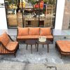 Sofa Quây màu óc chó loại thường 1.8m SFN-02SN