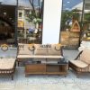 Sofa Quây màu óc chó loại thường 1.8m SFN-02SN