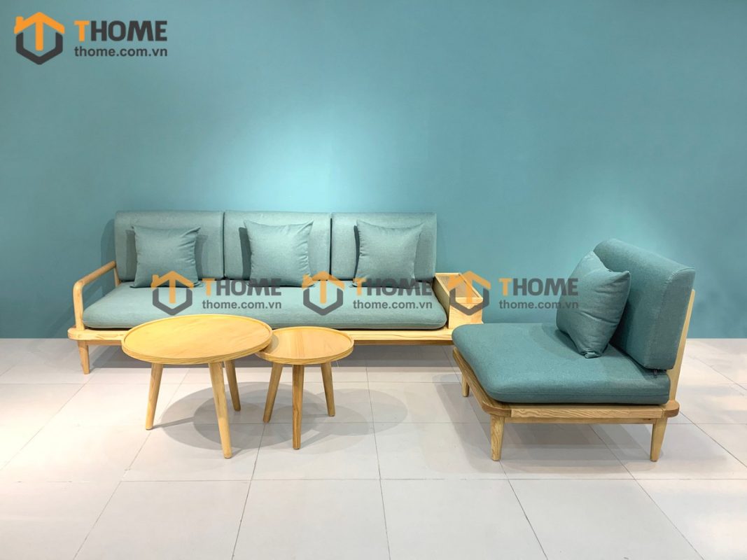 Bộ sofa Sunrise màu tự nhiên 2.3m SFT-03SN