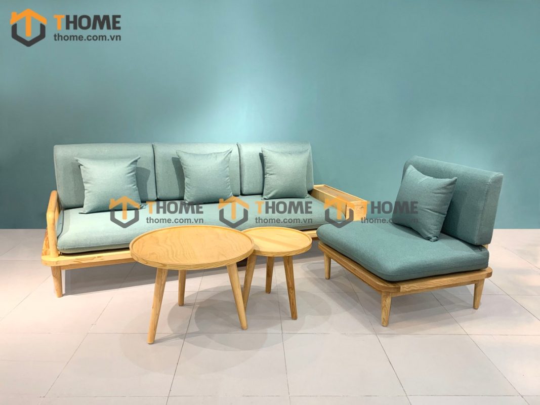Bộ sofa Sunrise màu tự nhiên 2.3m SFT-03SN