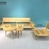 Bộ sofa Sunrise màu tự nhiên 2.3m SFT-03SN
