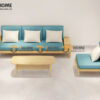 Sofa Sunrise Gỗ Sồi Tự Nhiên Màu Tự Nhiên 2.3m SFT-03SN