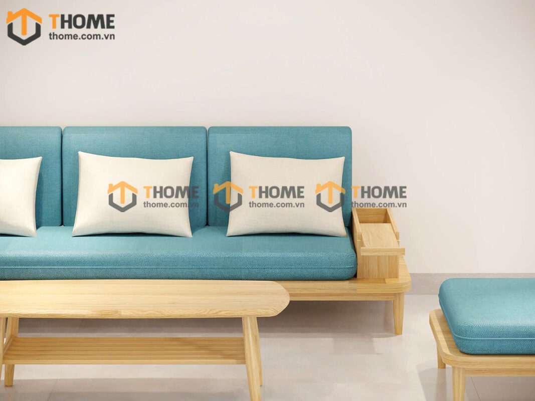 Sofa Sunrise Gỗ Sồi Tự Nhiên Màu Tự Nhiên 2.3m SFT-03SN