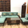 Bộ sofa Sunrise màu óc chó 2.2m SFT-04SN