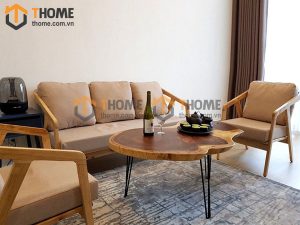 Sofa Katakana màu tự nhiên 1.8m SFN-15SN