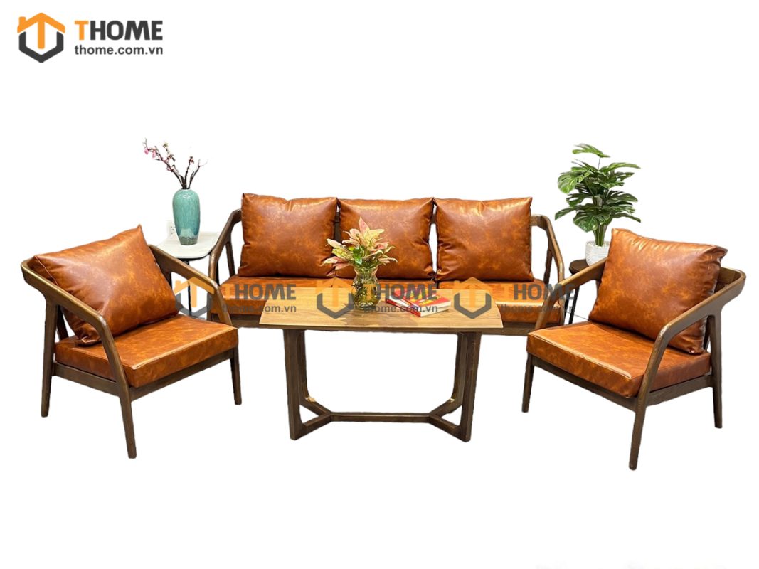 Sofa Katakana màu óc chó 1.8m SFN-16SN