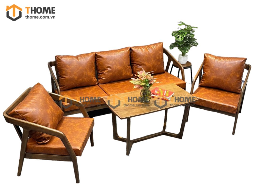 Sofa Katakana màu óc chó 1.8m SFN-16SN