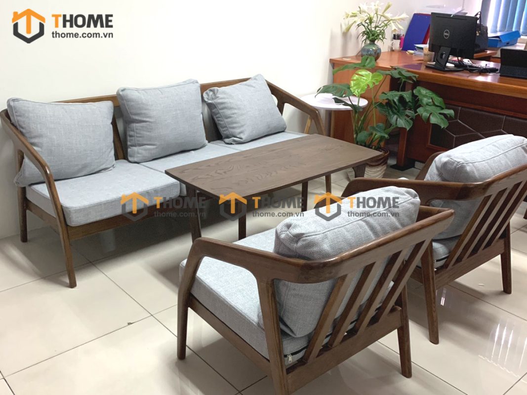 Sofa Katakana màu óc chó 1.8m SFN-16SN