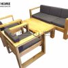 Sofa thẳng màu tự nhiên 1.82m SFT-02SM