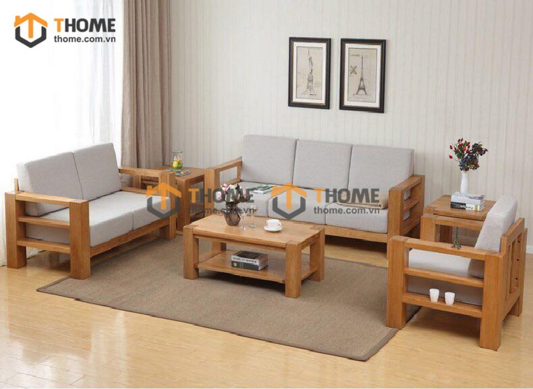 Sofa Tokyo màu tự nhiên 1.77m SFT-05SM
